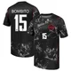 Youth Moïse Bombito Black Replica ＃15 Canada National Team 2026 Away Stadium Soccer Jersey
