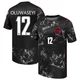 Youth Tani Oluwaseyi Black Replica ＃12 Canada National Team 2026 Away Stadium Soccer Jersey